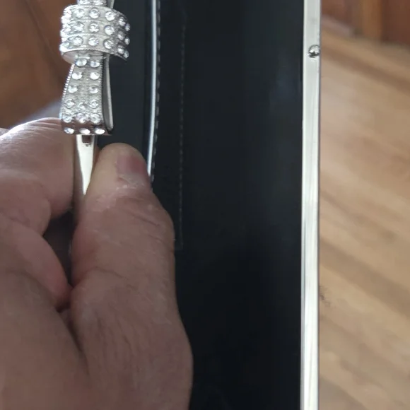 INC International Concepts Black Clutch - Picture 5 of 5